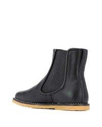 schwarze Chelsea Boots aus Leder von Loewe