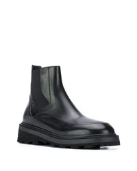 schwarze Chelsea Boots aus Leder von A-Cold-Wall*