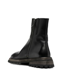 schwarze Chelsea Boots aus Leder von Marsèll