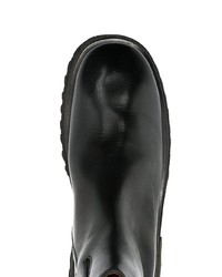 schwarze Chelsea Boots aus Leder von Marsèll