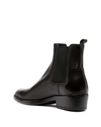 schwarze Chelsea Boots aus Leder von Buttero