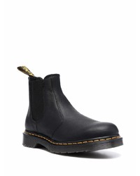 schwarze Chelsea Boots aus Leder von Dr. Martens