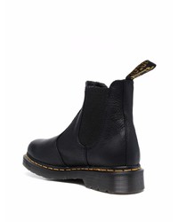 schwarze Chelsea Boots aus Leder von Dr. Martens