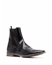 schwarze Chelsea Boots aus Leder von Premiata