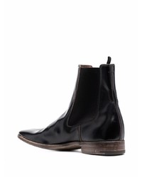 schwarze Chelsea Boots aus Leder von Premiata