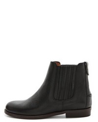 schwarze Chelsea Boots aus Leder von Madewell