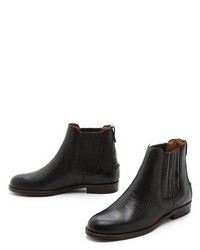 schwarze Chelsea Boots aus Leder von Madewell