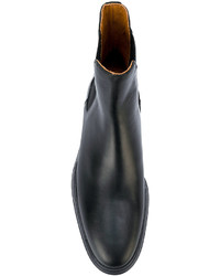 schwarze Chelsea Boots aus Leder von Common Projects