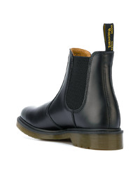 schwarze Chelsea Boots aus Leder von Dr. Martens