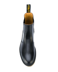 schwarze Chelsea Boots aus Leder von Dr. Martens