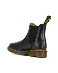 schwarze Chelsea Boots aus Leder von Dr. Martens