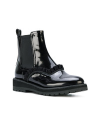 schwarze Chelsea Boots aus Leder von Suecomma Bonnie