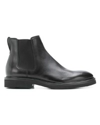 schwarze Chelsea Boots aus Leder von Henderson Baracco