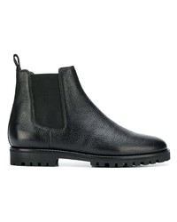 schwarze Chelsea Boots aus Leder von Etq.