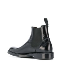 schwarze Chelsea Boots aus Leder von Green George