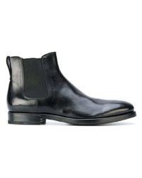 schwarze Chelsea Boots aus Leder von Henderson Baracco