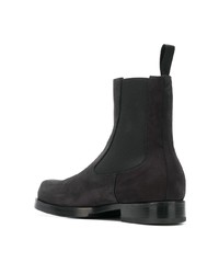 schwarze Chelsea Boots aus Leder von Alyx