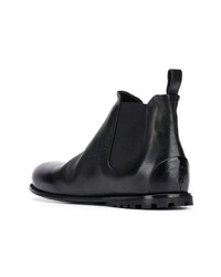 schwarze Chelsea Boots aus Leder von Marsèll