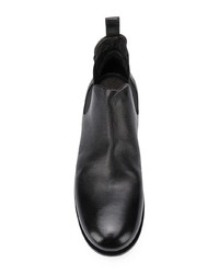 schwarze Chelsea Boots aus Leder von Marsèll