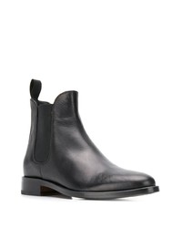 schwarze Chelsea Boots aus Leder von Scarosso