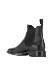 schwarze Chelsea Boots aus Leder von Scarosso