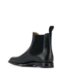 schwarze Chelsea Boots aus Leder von Scarosso