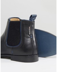 schwarze Chelsea Boots aus Leder von Ben Sherman