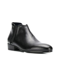 schwarze Chelsea Boots aus Leder von Leqarant