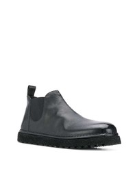 schwarze Chelsea Boots aus Leder von Marsèll