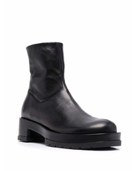 schwarze Chelsea Boots aus Leder von SAPIO