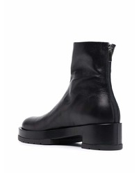 schwarze Chelsea Boots aus Leder von SAPIO