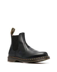 schwarze Chelsea Boots aus Leder von Dr. Martens