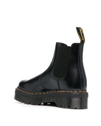 schwarze Chelsea Boots aus Leder von Dr. Martens