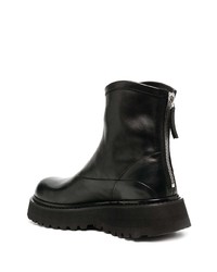 schwarze Chelsea Boots aus Leder von Premiata