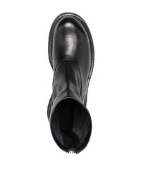 schwarze Chelsea Boots aus Leder von Premiata