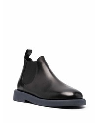 schwarze Chelsea Boots aus Leder von Marsèll