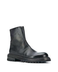 schwarze Chelsea Boots aus Leder von Marsèll