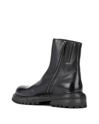 schwarze Chelsea Boots aus Leder von Marsèll