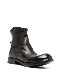 schwarze Chelsea Boots aus Leder von Premiata