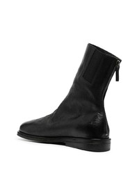 schwarze Chelsea Boots aus Leder von Marsèll