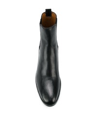 schwarze Chelsea Boots aus Leder von Givenchy