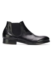 schwarze Chelsea Boots aus Leder von Leqarant