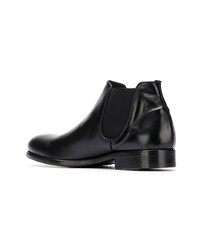 schwarze Chelsea Boots aus Leder von Leqarant