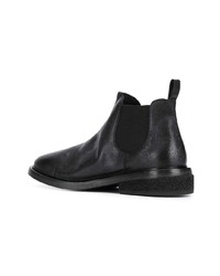 schwarze Chelsea Boots aus Leder von Marsèll