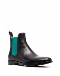 schwarze Chelsea Boots aus Leder von Scarosso