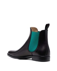 schwarze Chelsea Boots aus Leder von Scarosso