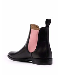 schwarze Chelsea Boots aus Leder von Scarosso