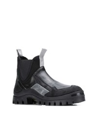 schwarze Chelsea Boots aus Leder von Premiata