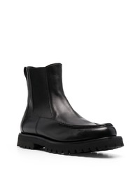 schwarze Chelsea Boots aus Leder von Officine Creative