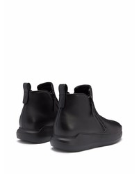 schwarze Chelsea Boots aus Leder von Giuseppe Zanotti